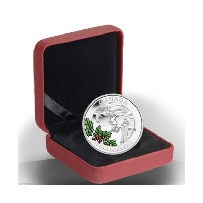 2011 Canada 1/2oz Silver Proof - Little Skaters